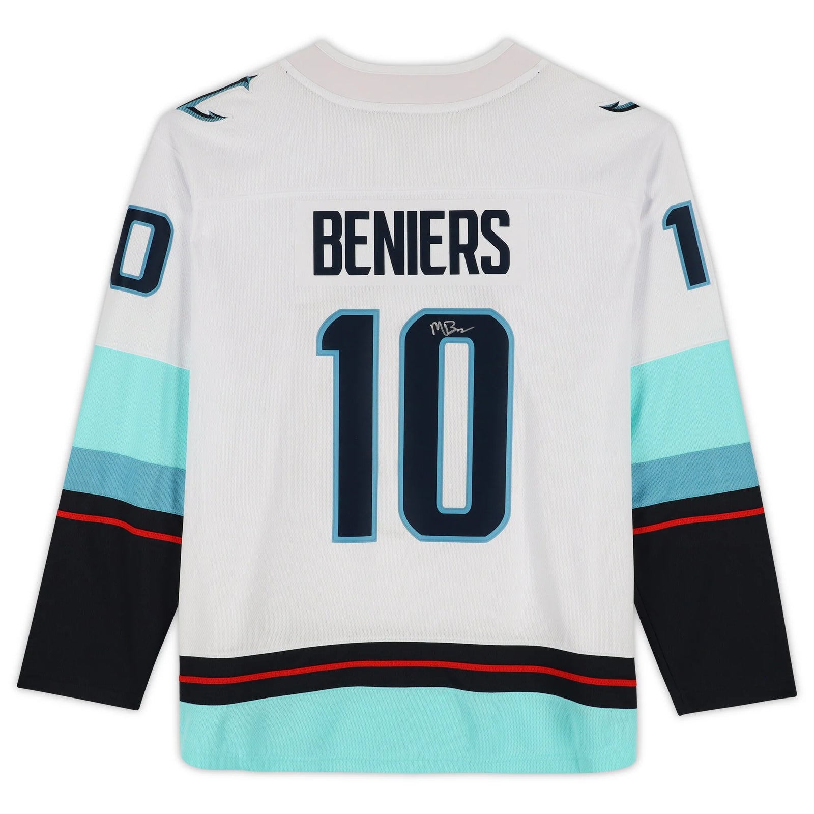 Matty Beniers Signed Seattle Kraken Jersey | White Breakaway