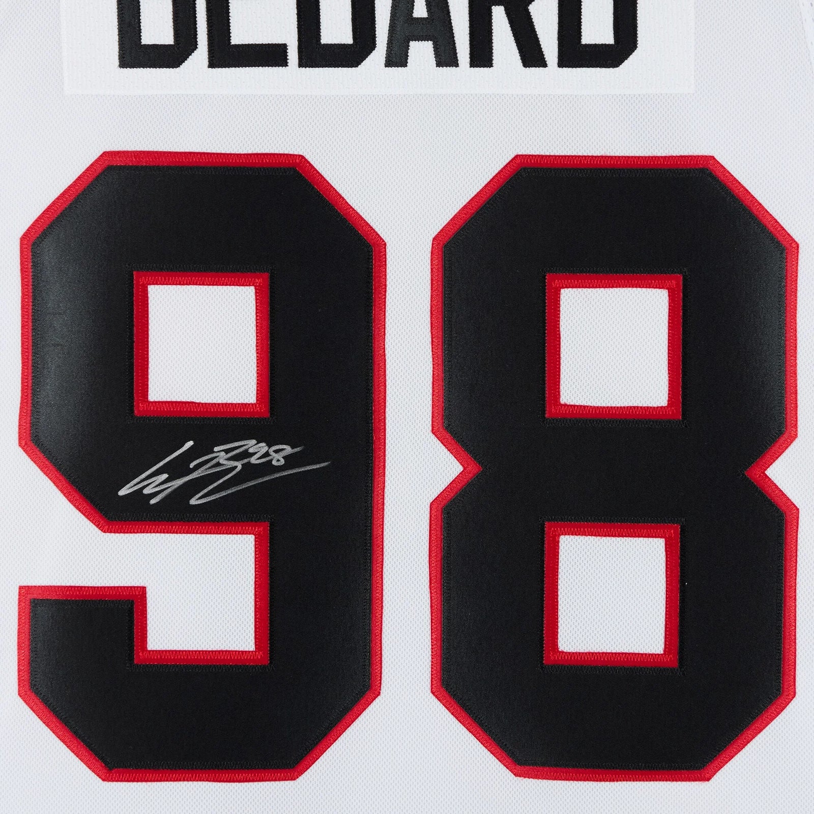 Connor Bedard Signed Chicago Blackhawks White Jersey | Authenticated