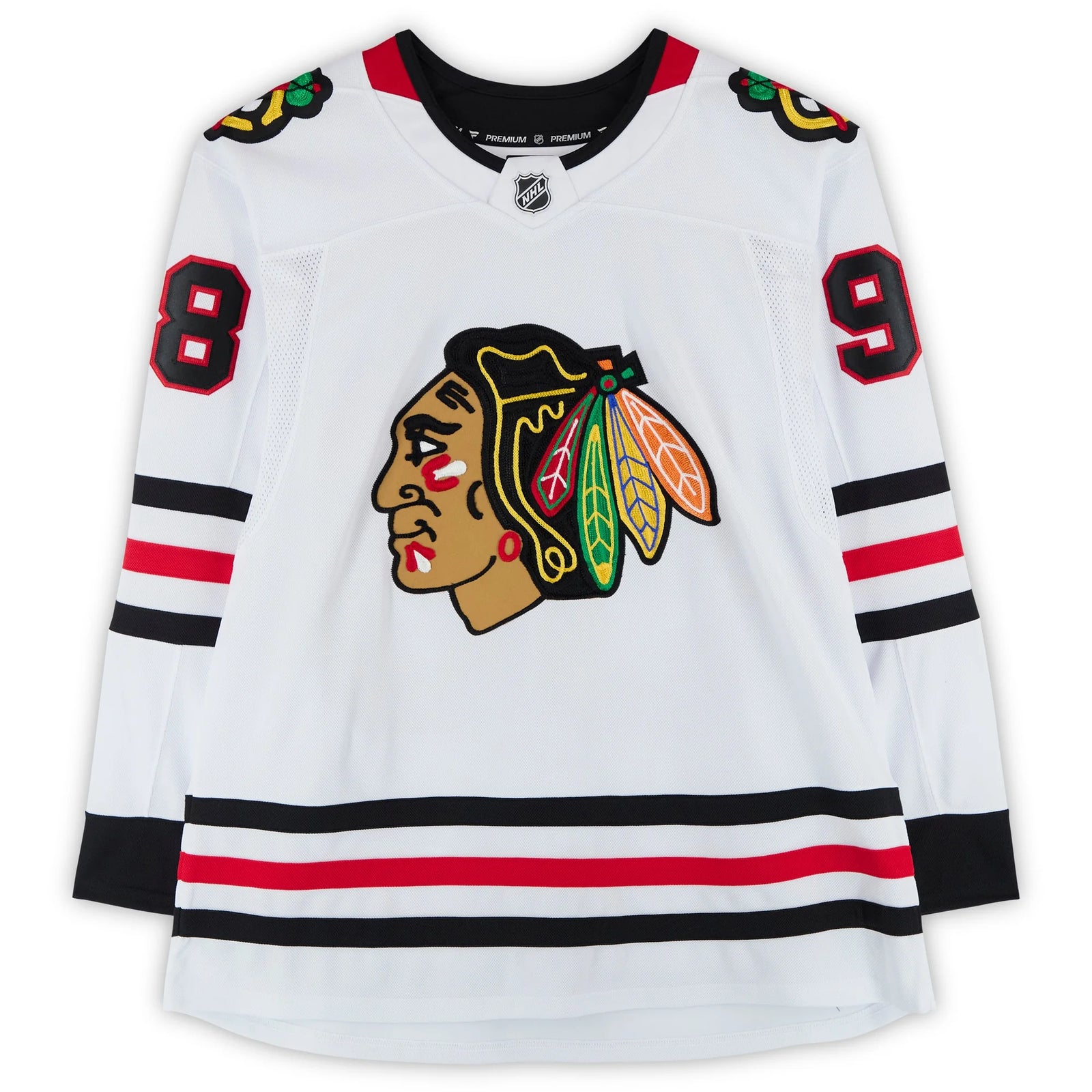 Connor Bedard Signed Chicago Blackhawks White Jersey | Authenticated