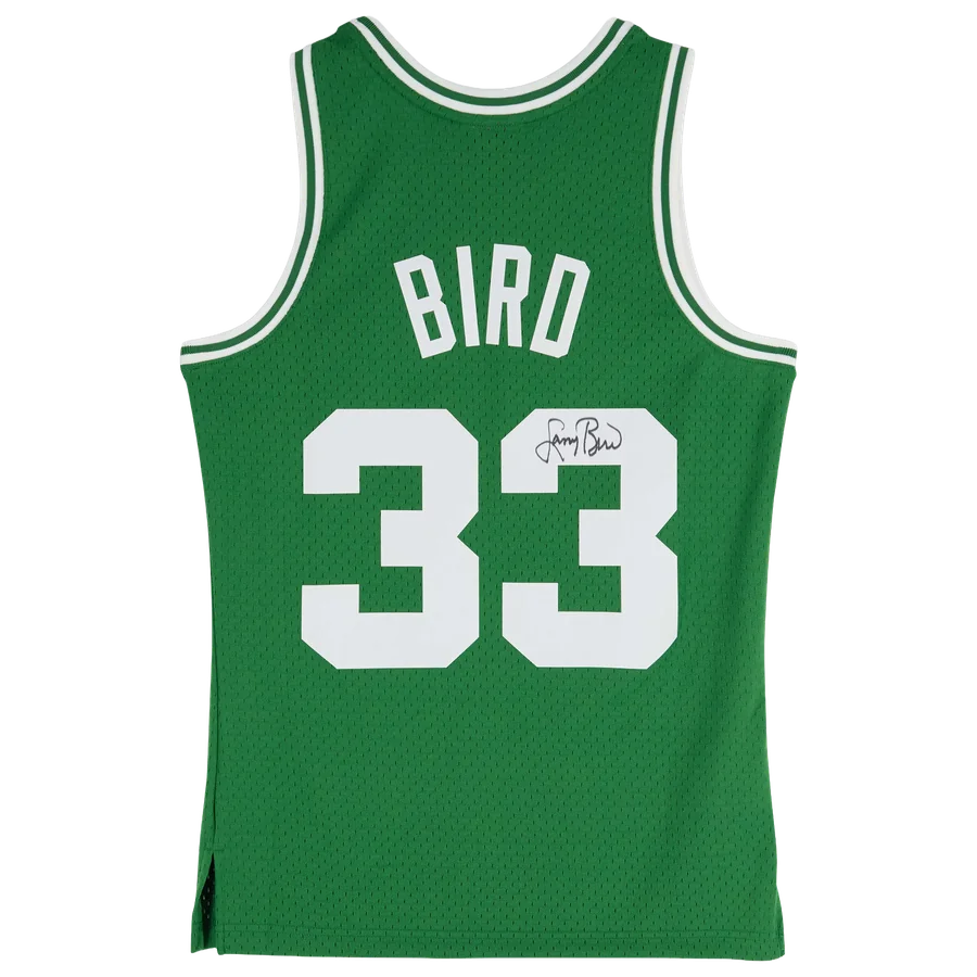 Larry Bird Signed Boston Celtics Mitchell & Ness Jersey | Authenticated