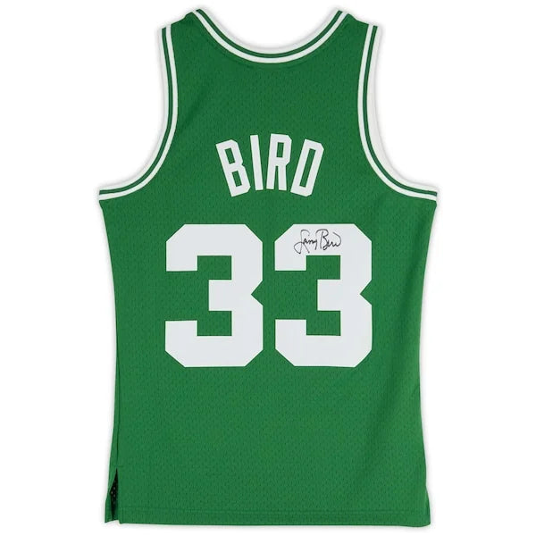 Larry Bird Signed Boston Celtics Mitchell & Ness Jersey | Authenticated