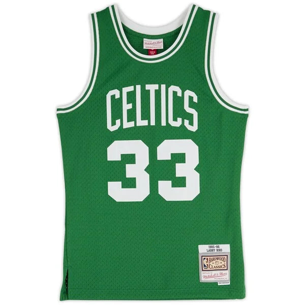 Larry Bird Signed Boston Celtics Mitchell & Ness Jersey | Authenticated