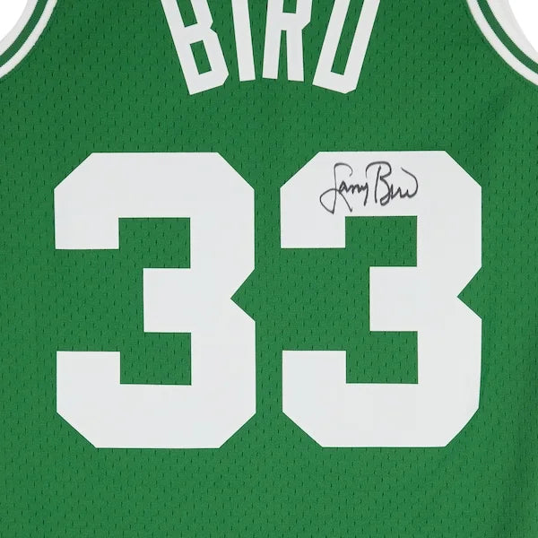 Larry Bird Signed Boston Celtics Mitchell & Ness Jersey | Authenticated