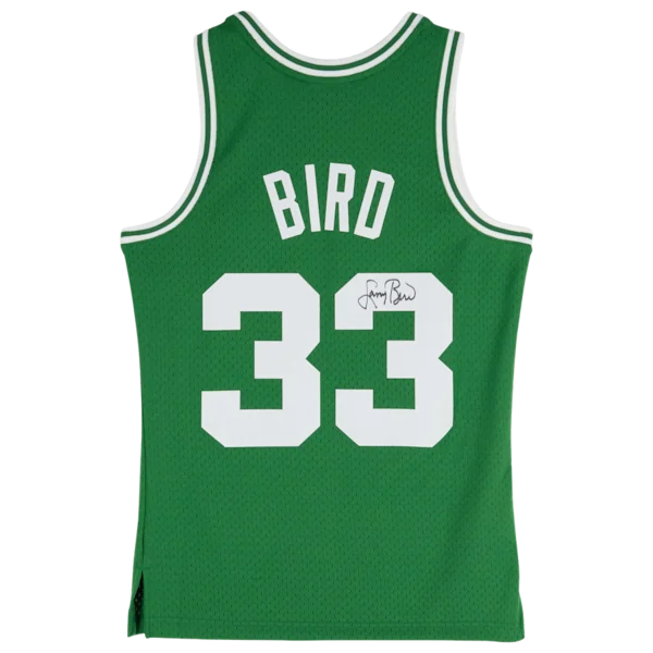 Larry Bird Signed Boston Celtics Mitchell & Ness Jersey | Authenticated