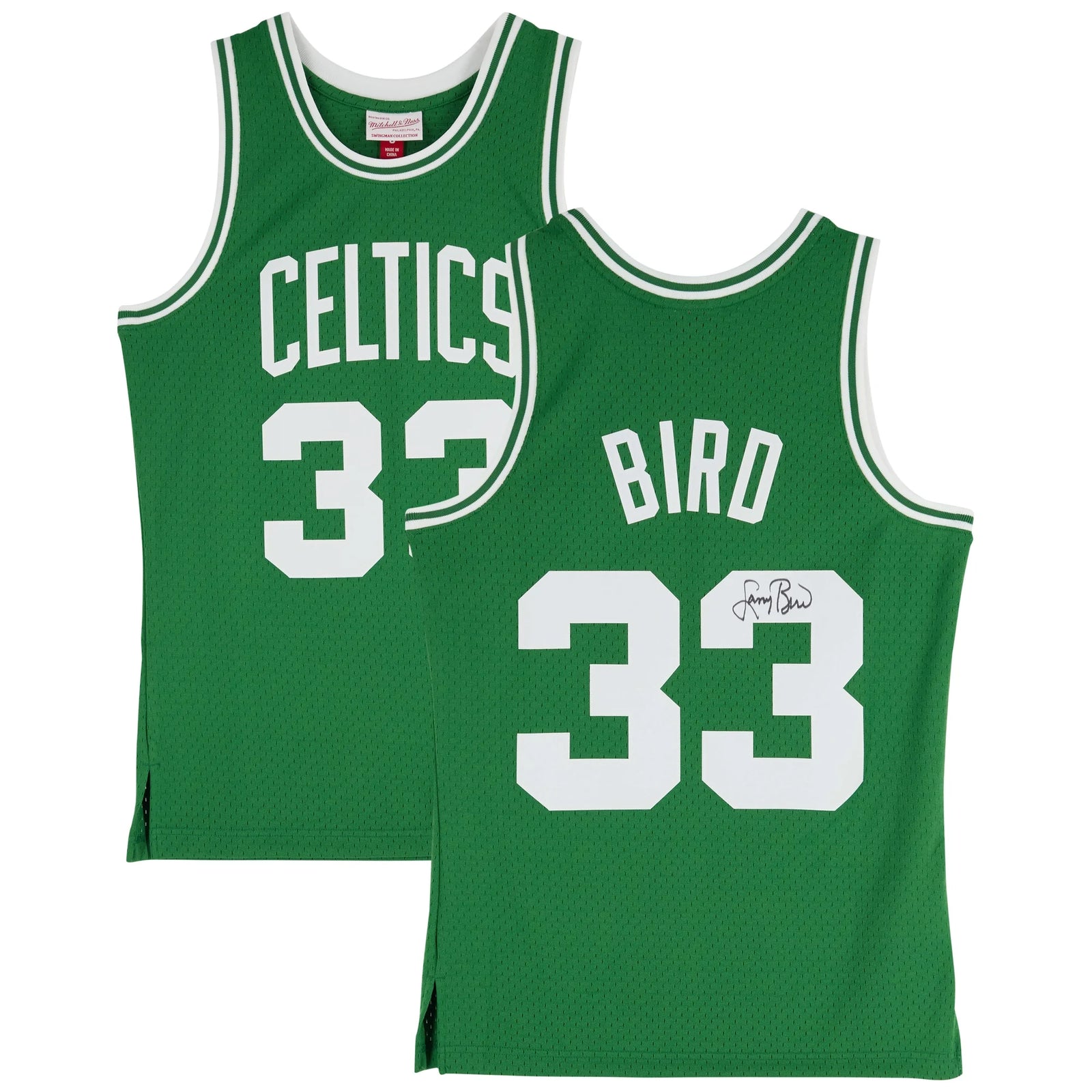 Larry Bird Signed Boston Celtics Mitchell & Ness Jersey | Authenticated