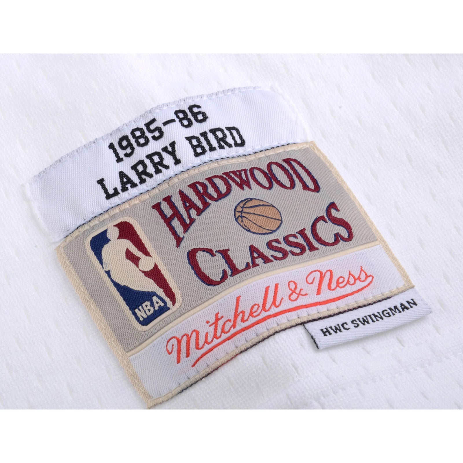 Larry Bird Signed Boston Celtics White Jersey | Mitchell & Ness Swingman