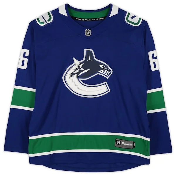 Brock Boeser Signed Vancouver Canucks Blue Jersey | Authenticated