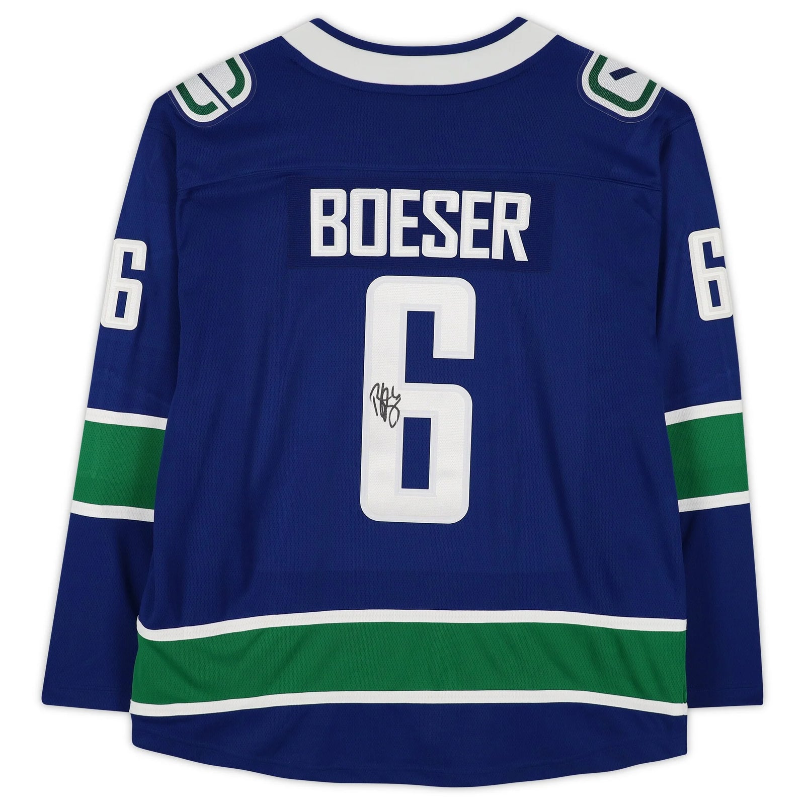 Brock Boeser Signed Vancouver Canucks Blue Jersey | Authenticated