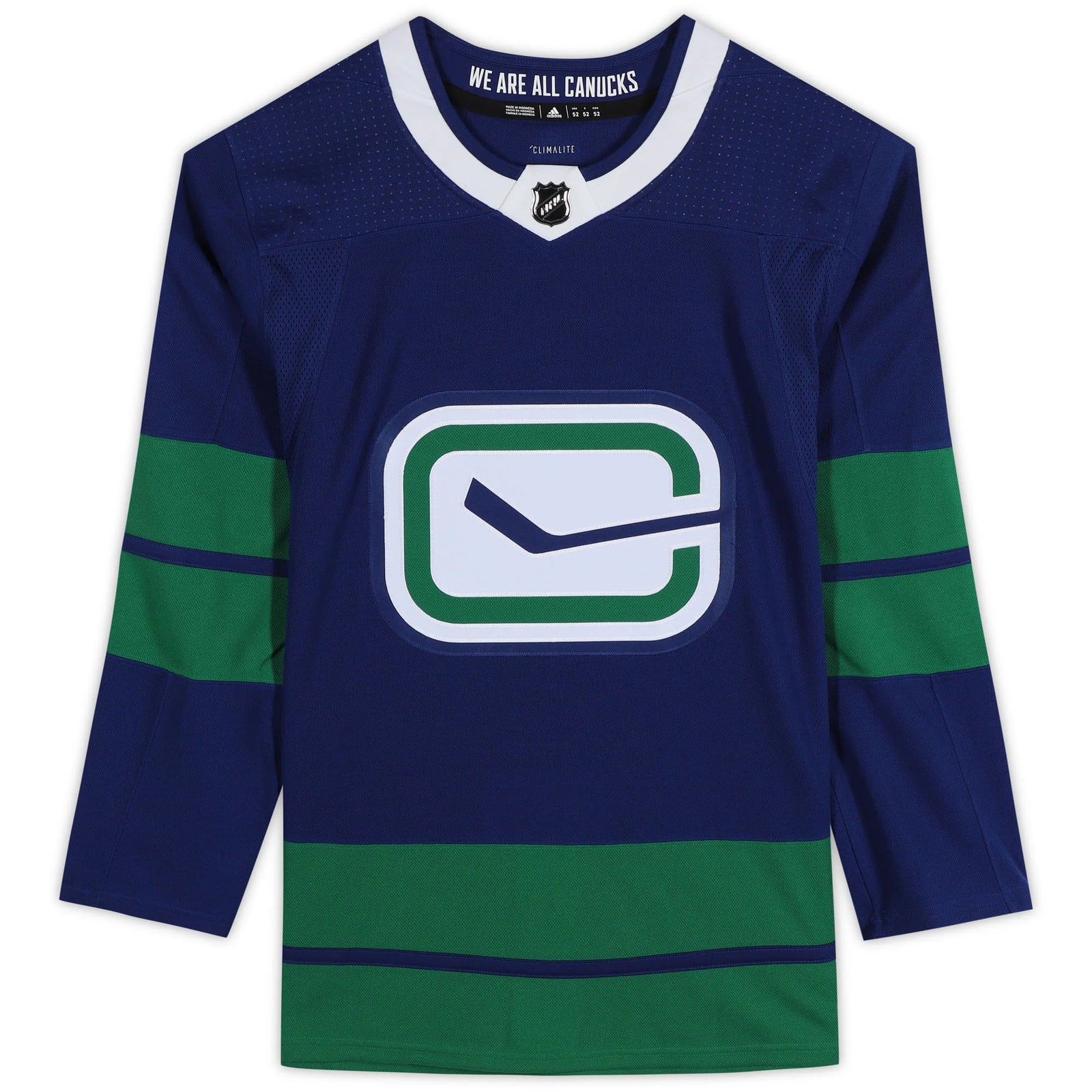 Brock Boeser Signed Vancouver Canucks Blue Alternate Jersey | Authenticated