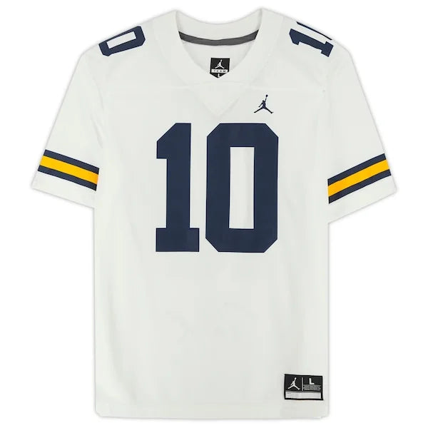 Tom Brady Signed Michigan Wolverines Nike Jersey | White