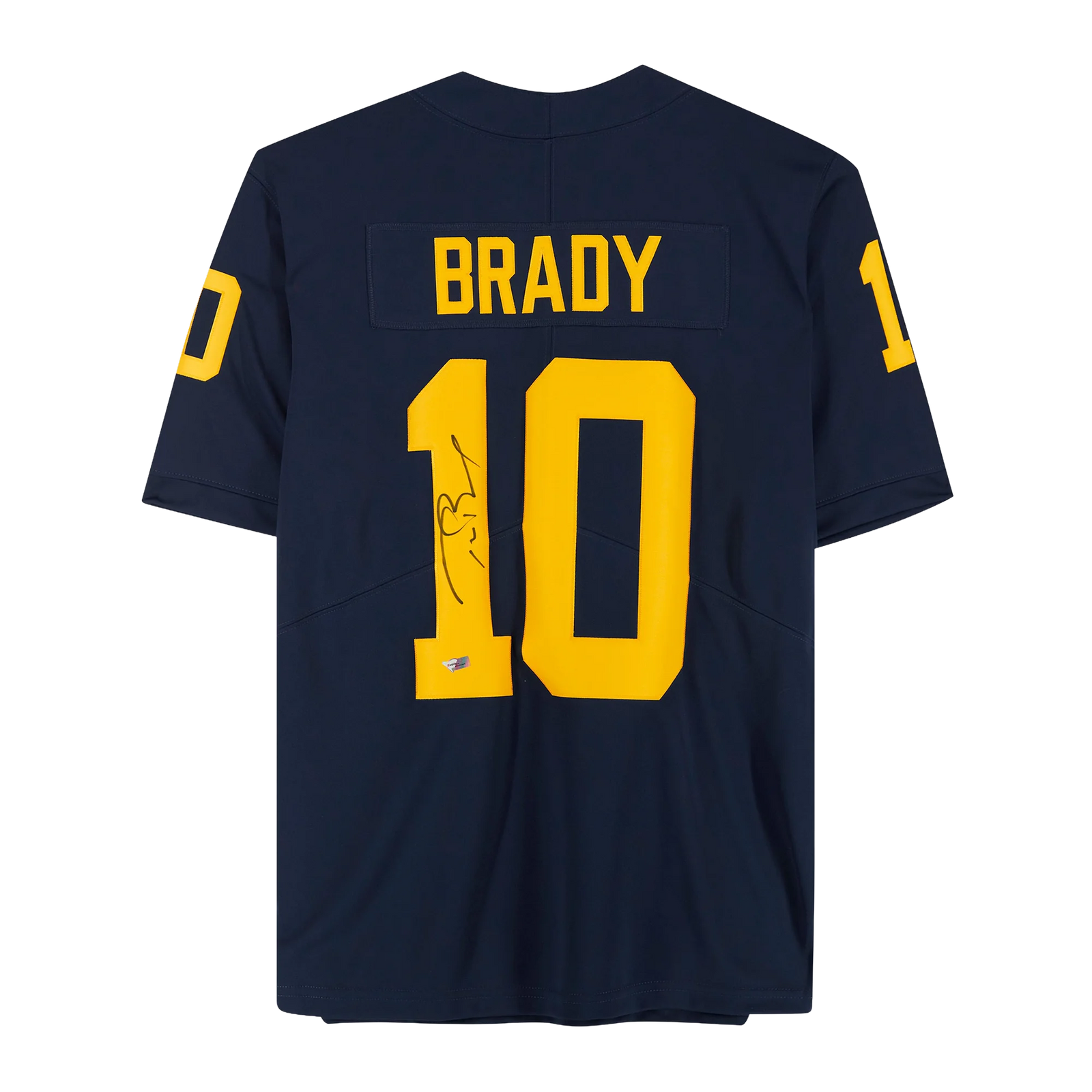 Tom Brady Signed Michigan Wolverines Navy Jersey | Limited Edition