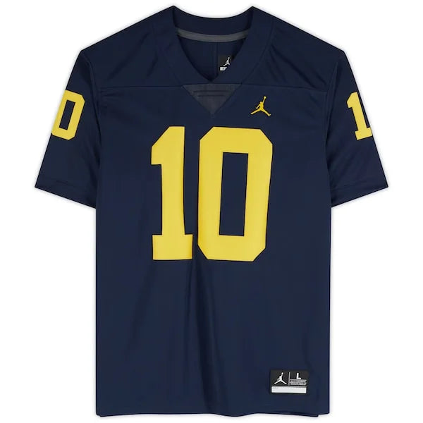 Tom Brady Signed Michigan Wolverines Jersey | Hail to the Victors Inscription