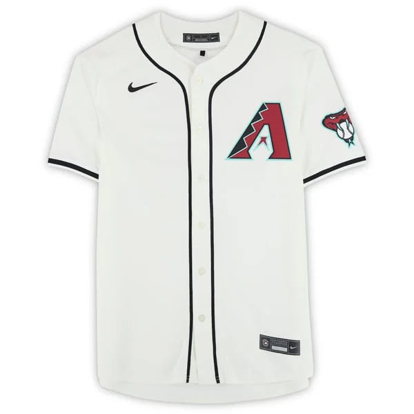 Corbin Carroll Signed Diamondbacks Jersey | 2023 NL ROY Inscription | WJRSYCA0234