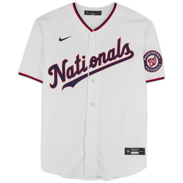 Dylan Crews Signed Washington Nationals Nike Jersey | MLB Authenticated | WJRSYCR0040