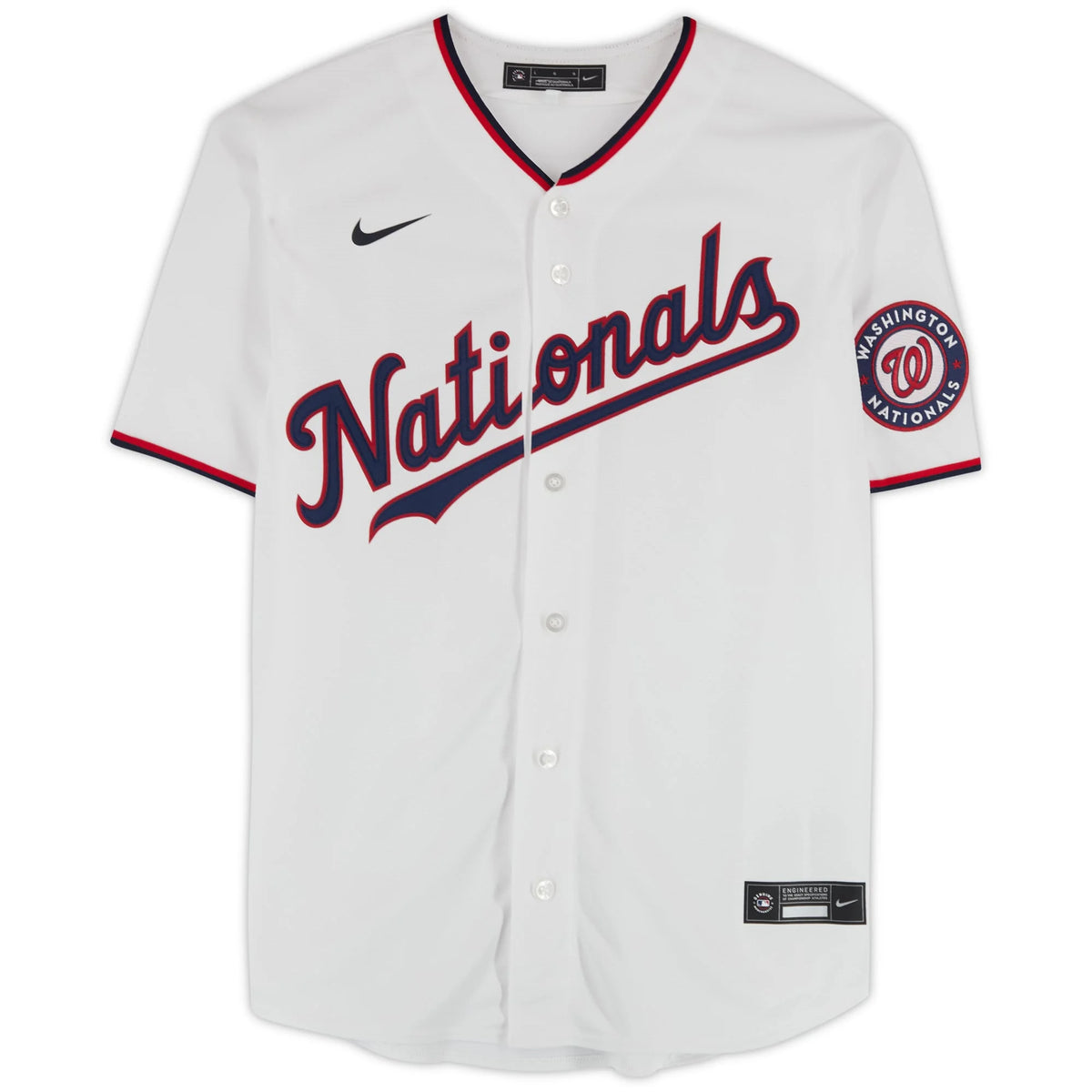 Dylan Crews Signed Washington Nationals Nike Jersey | MLB Authenticated | WJRSYCR0040