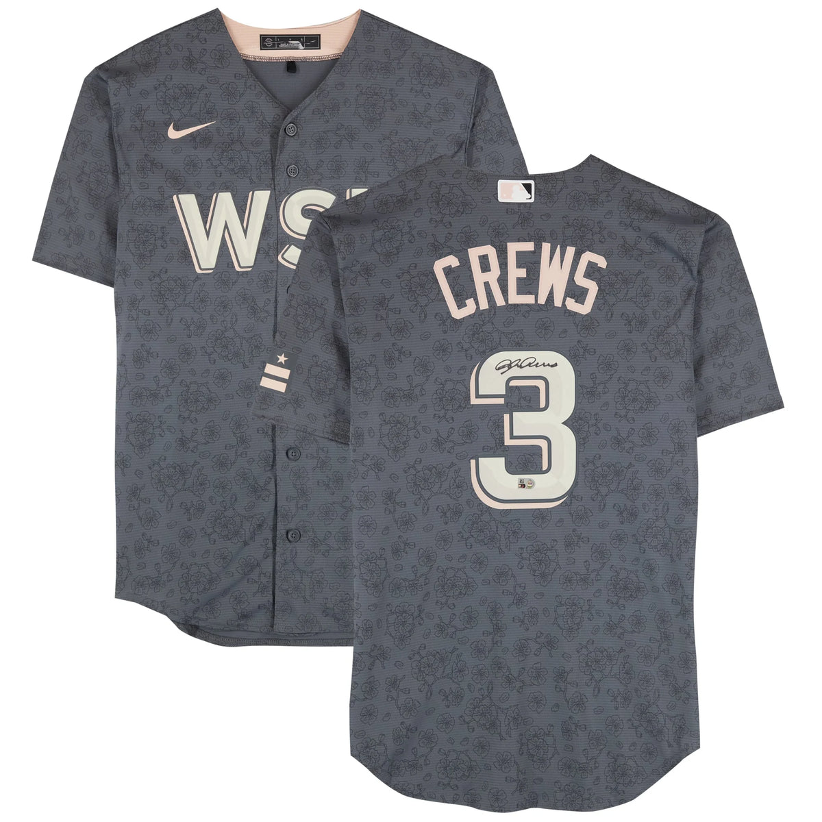 Dylan Crews Signed Washington Nationals Nike City Connect Jersey | WJRSYCR0042