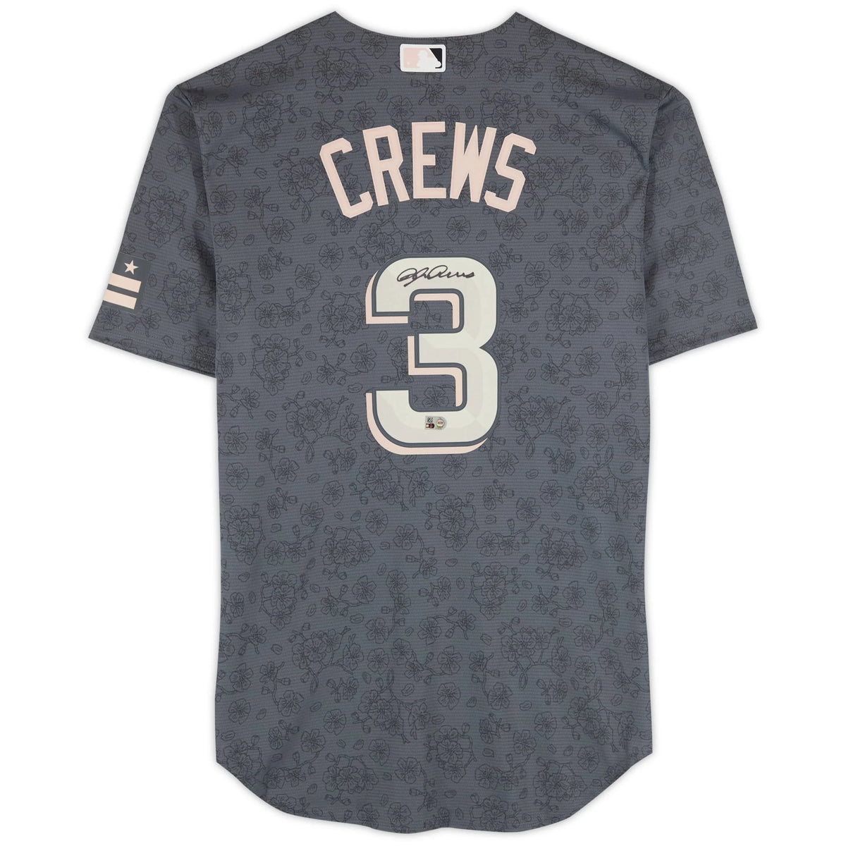 Dylan Crews Signed Washington Nationals Nike City Connect Jersey | WJRSYCR0042