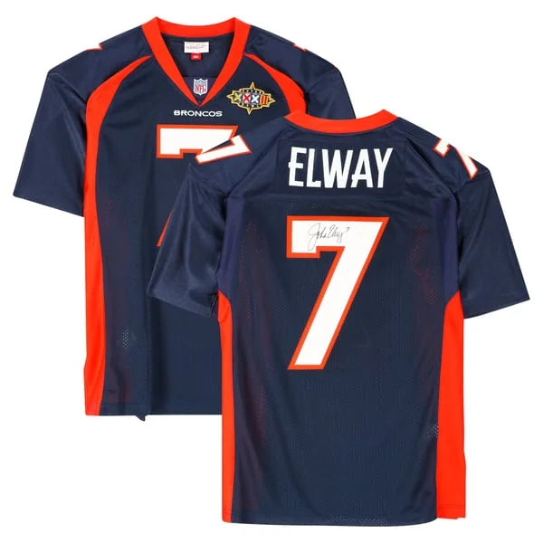 John Elway Signed Denver Broncos Jersey | 1997 Mitchell & Ness Throwback | WJRSYEL0022