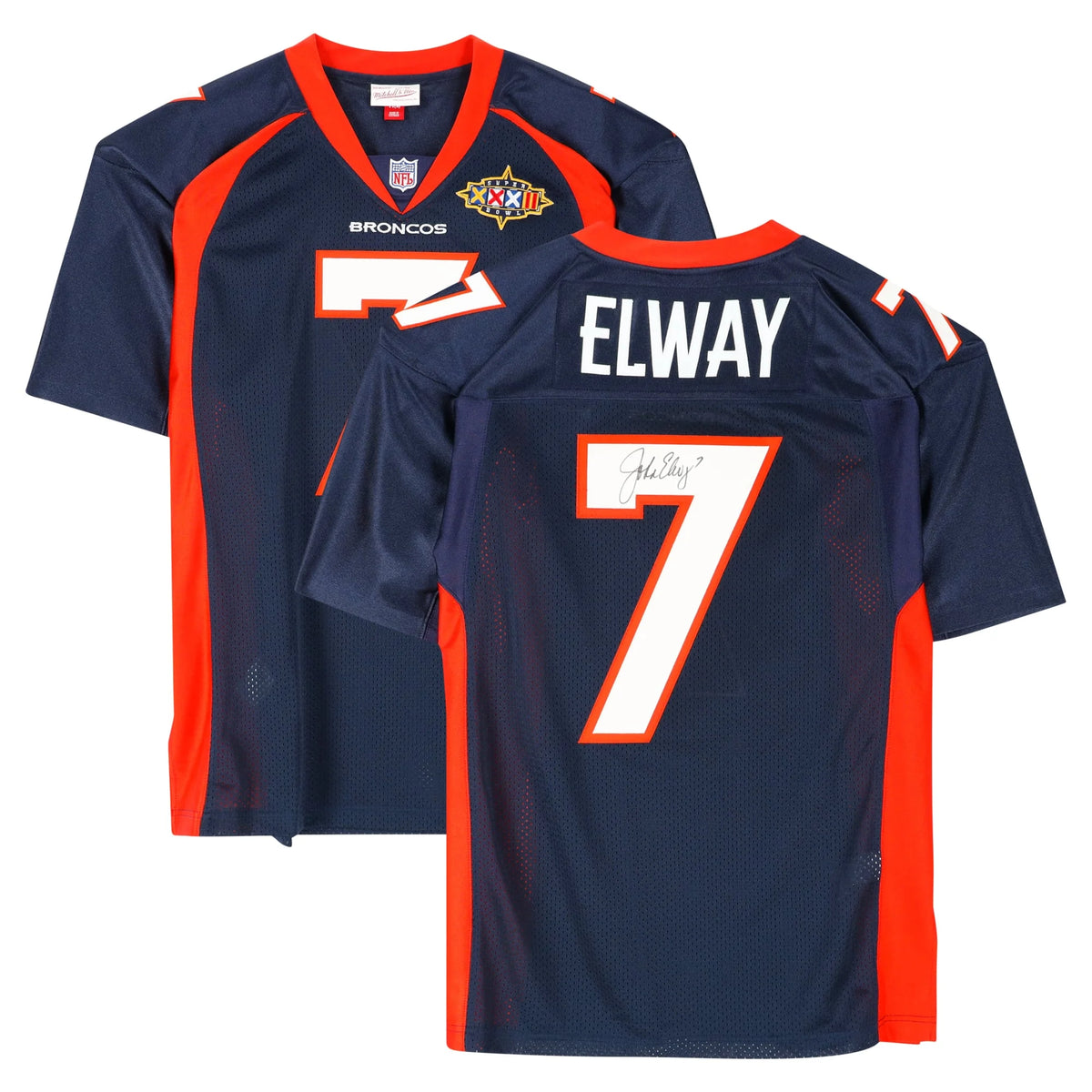 John Elway Signed Denver Broncos Jersey | 1997 Mitchell & Ness Throwback | WJRSYEL0022