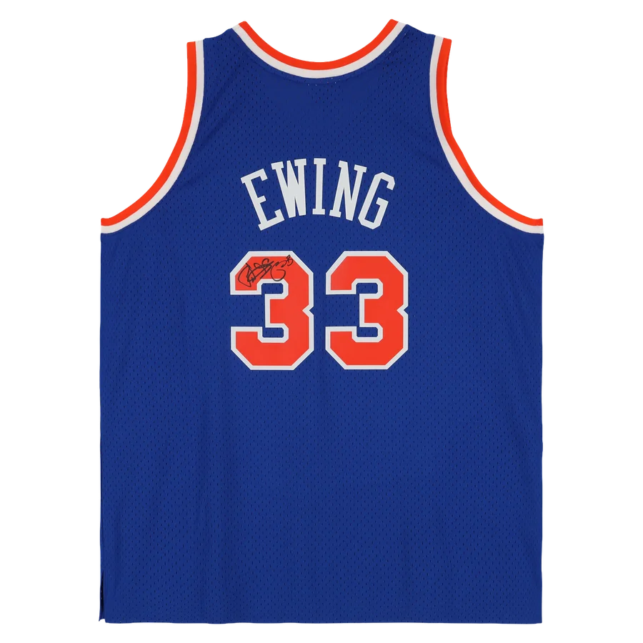 Patrick Ewing Signed New York Knicks Jersey | Mitchell & Ness 1991 Swingman
