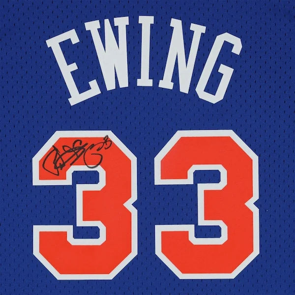 Patrick Ewing Signed New York Knicks Jersey | Mitchell & Ness 1991 Swingman