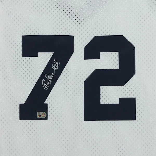 Carlton Fisk Signed Chicago White Sox Batting Practice Jersey | Mitchell & Ness