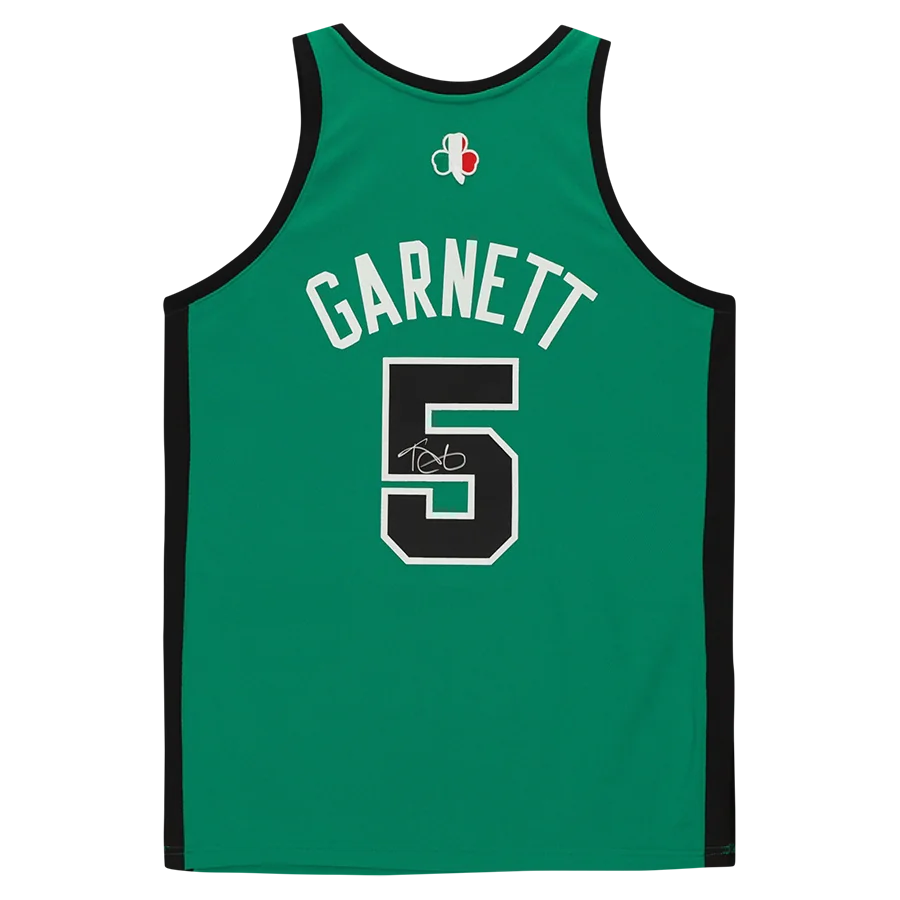 Kevin Garnett Signed Boston Celtics Jersey | Mitchell & Ness