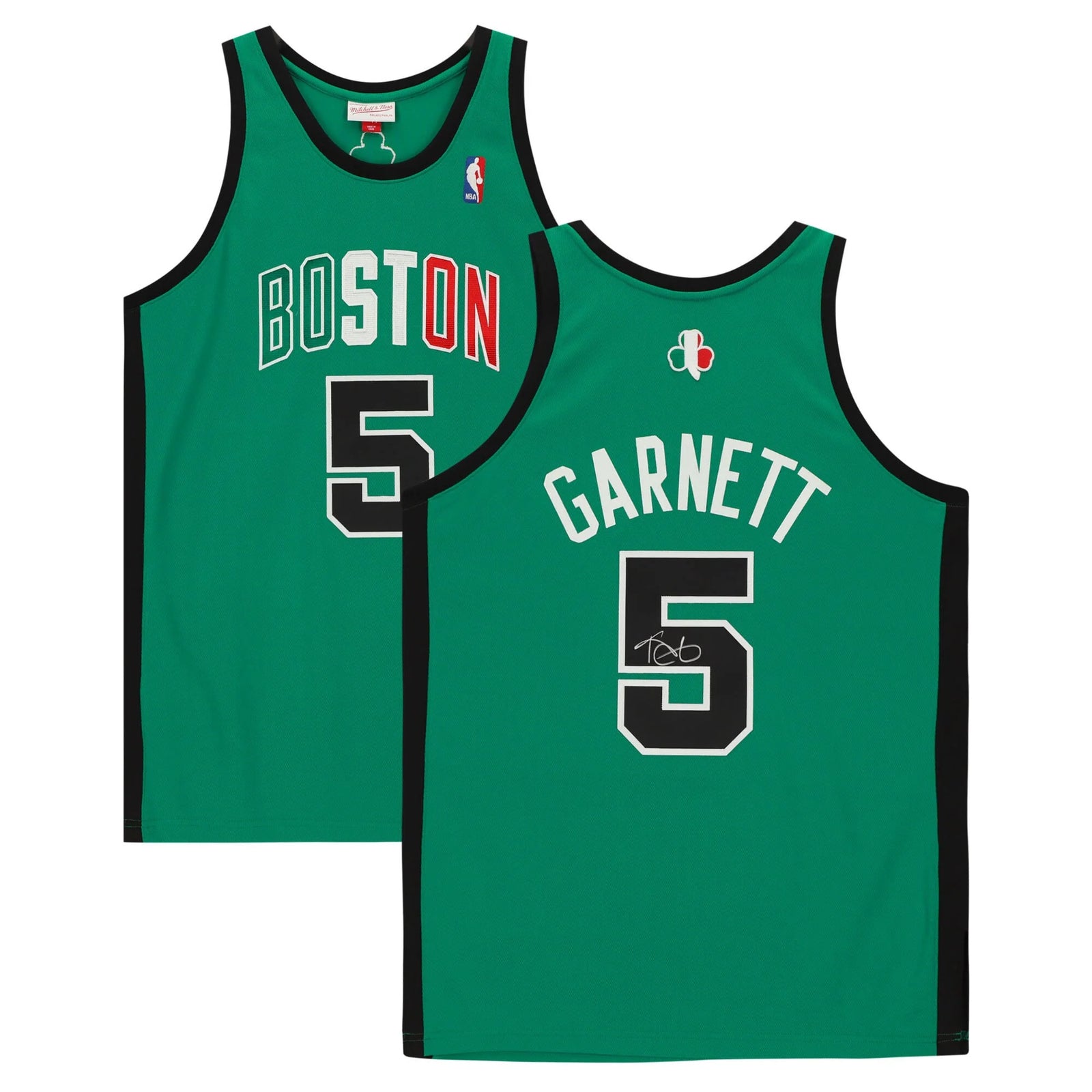 Kevin Garnett Signed Boston Celtics Jersey | Mitchell & Ness