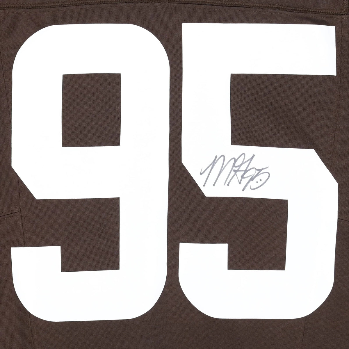 Myles Garrett Signed Cleveland Browns Nike Limited Jersey | Authenticated | WJRSYGA0113