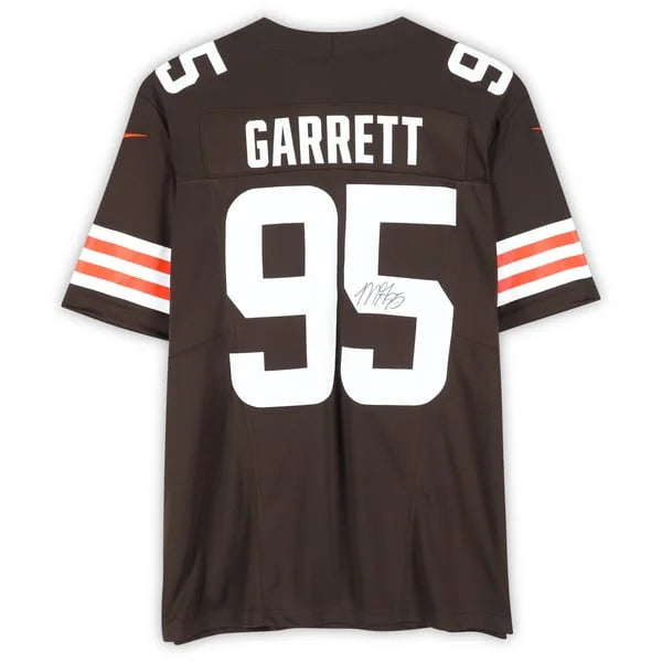 Myles Garrett Signed Cleveland Browns Nike Limited Jersey | Authenticated | WJRSYGA0113