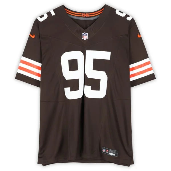 Myles Garrett Signed Cleveland Browns Nike Limited Jersey | Authenticated | WJRSYGA0113