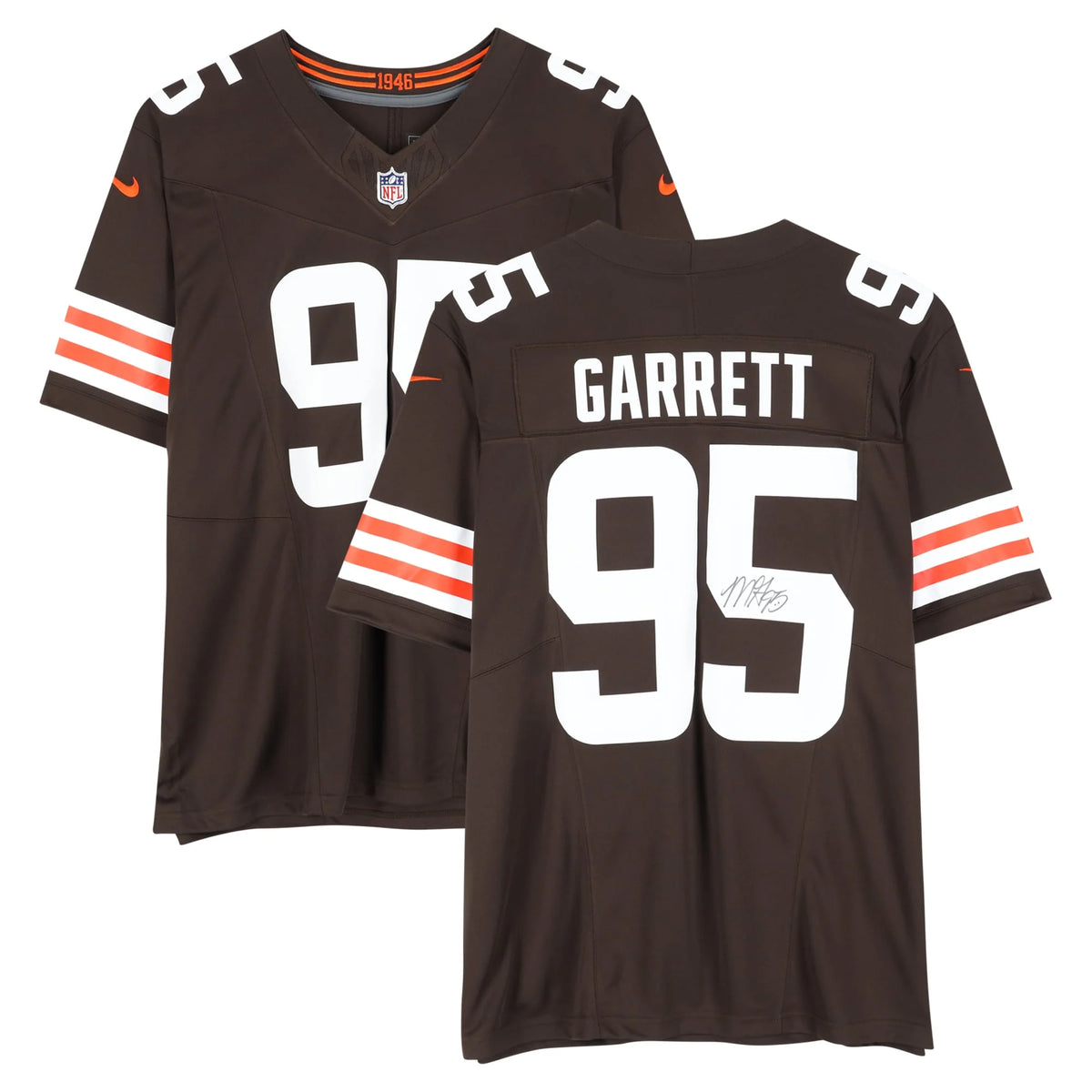 Myles Garrett Signed Cleveland Browns Nike Limited Jersey | Authenticated | WJRSYGA0113
