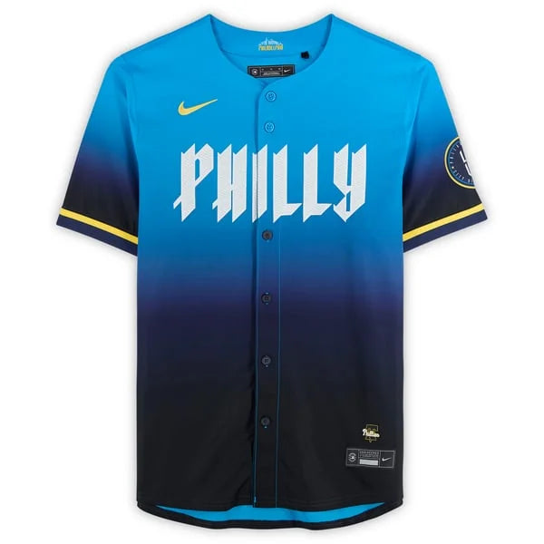 Bryce Harper Signed Philadelphia Phillies City Connect Jersey | MLB | WJRSYHA0233