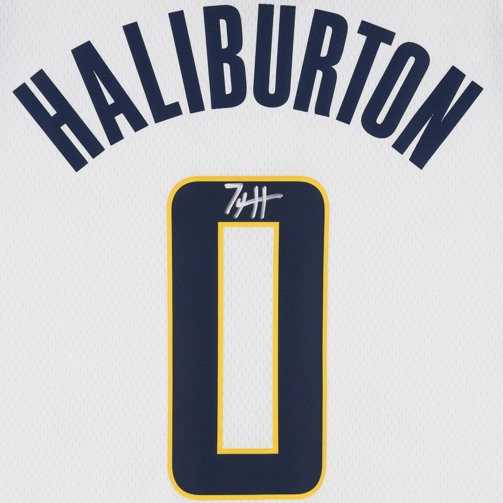 Tyrese Haliburton Signed Indiana Pacers White Nike Association Jersey | Authenticated