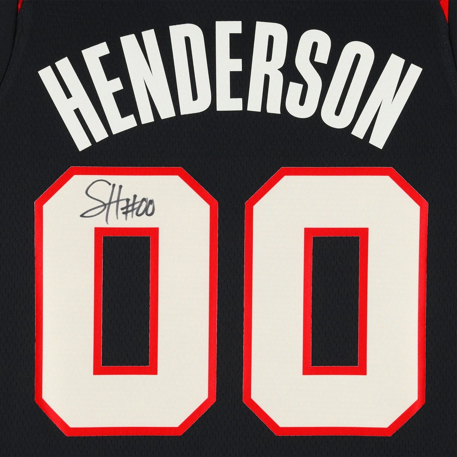 Scoot Henderson Signed Portland Trail Blazers Nike City Edition Jersey | 2023-24