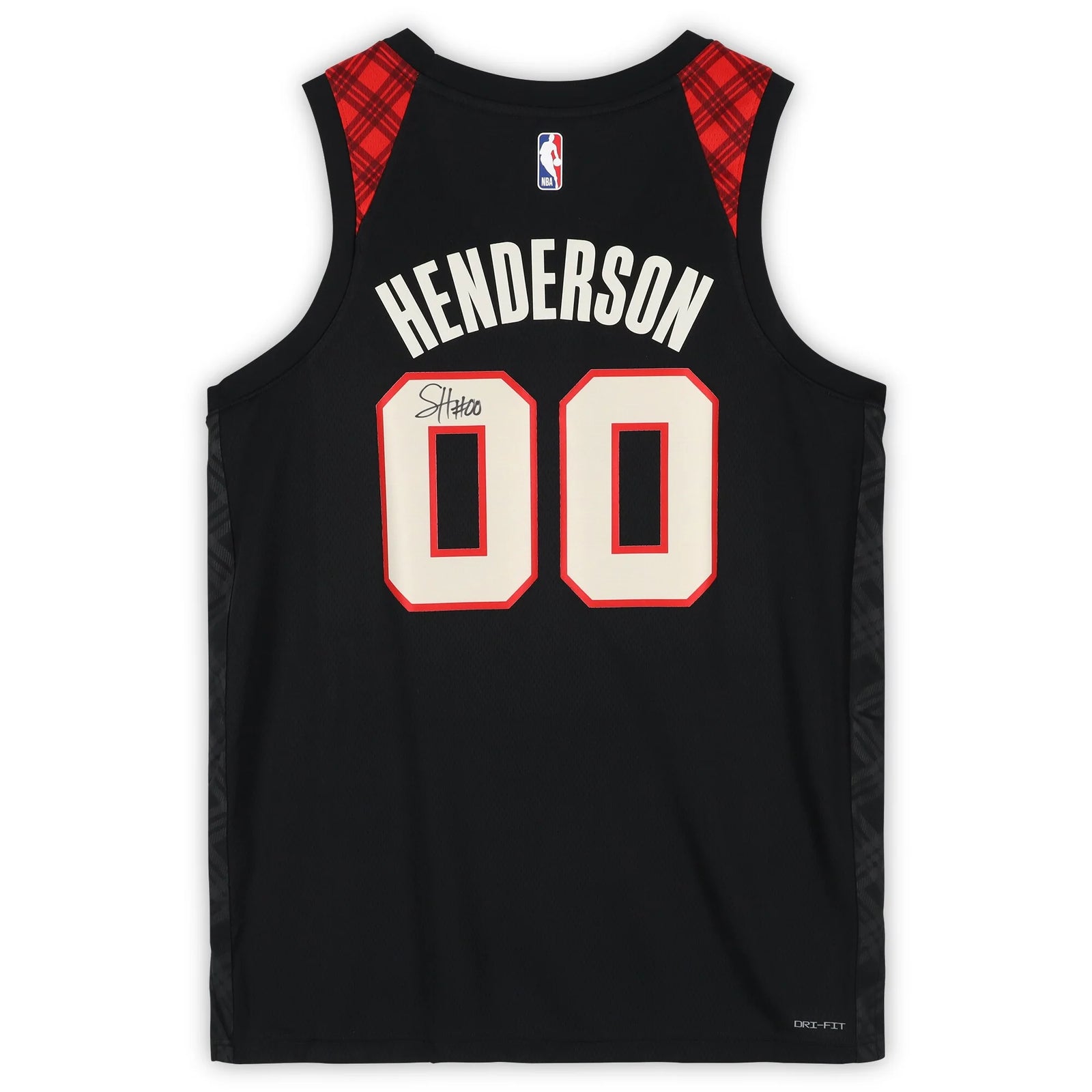Scoot Henderson Signed Portland Trail Blazers Nike City Edition Jersey | 2023-24