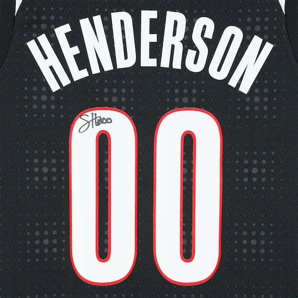 Scoot Henderson Signed Portland Trail Blazers Nike 2024-25 City Edition Jersey | Authentic