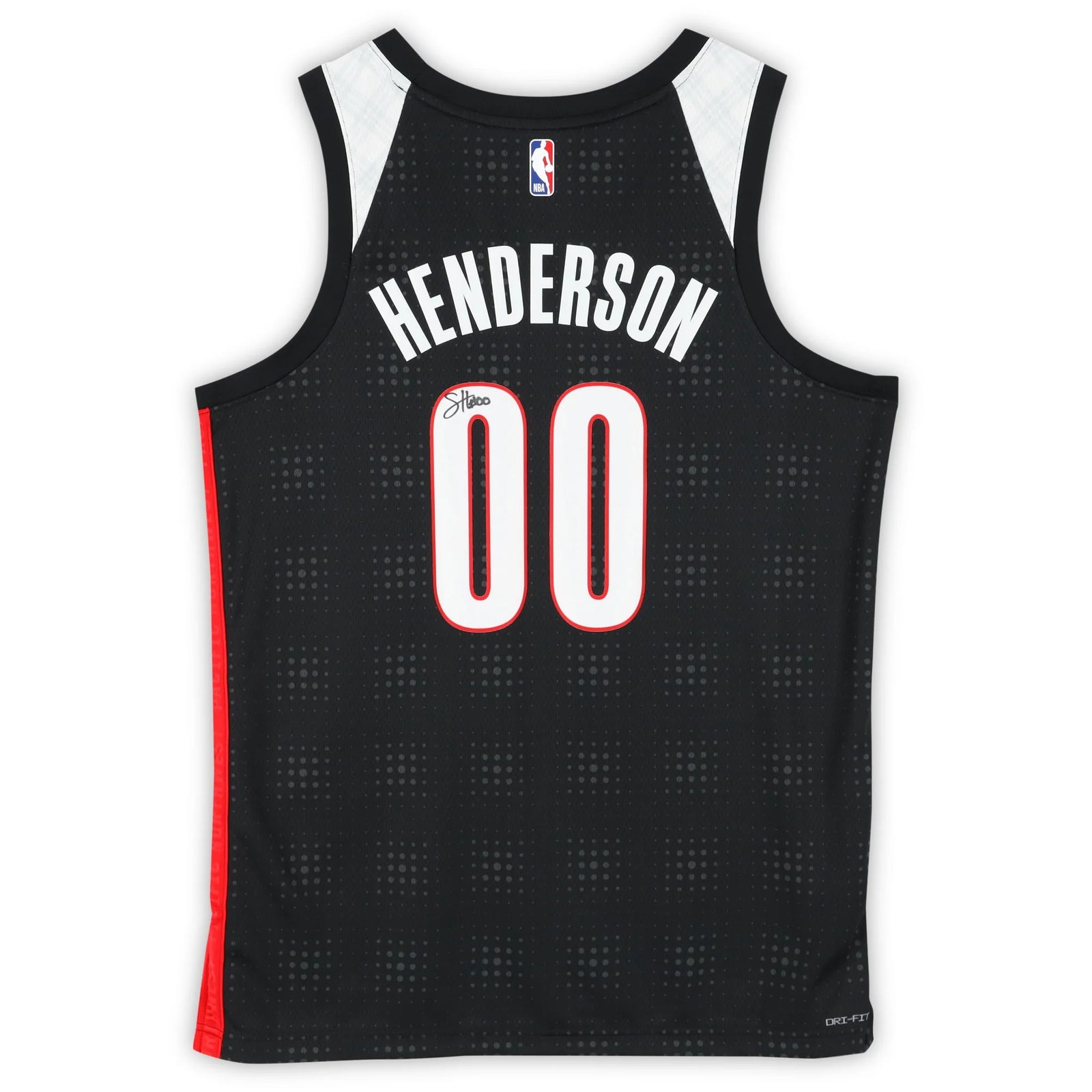 Scoot Henderson Signed Portland Trail Blazers Nike 2024-25 City Edition Jersey | Authentic