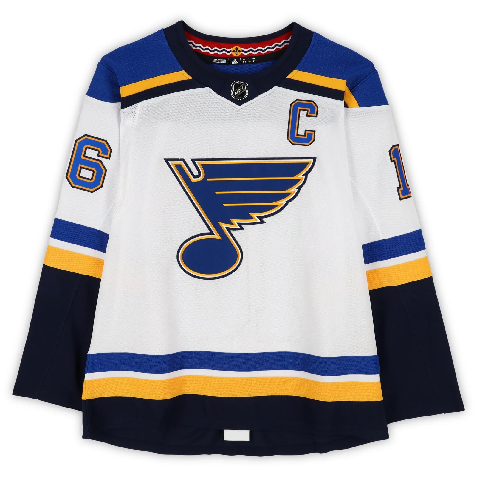 Brett Hull Signed St. Louis Blues White Adidas Jersey | Authenticated