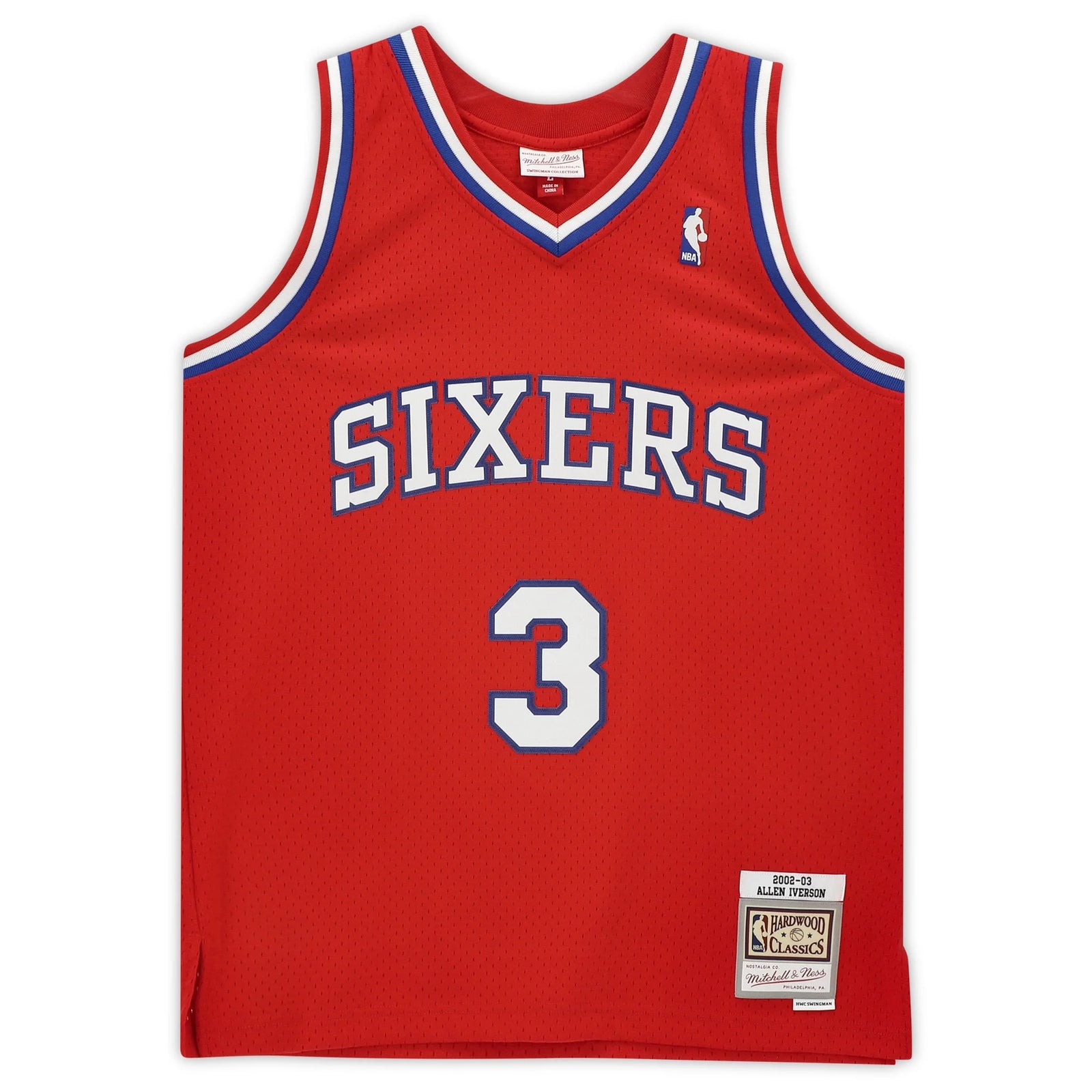 Allen Iverson Signed Philadelphia 76ers Jersey | 2002-2003 Mitchell & Ness