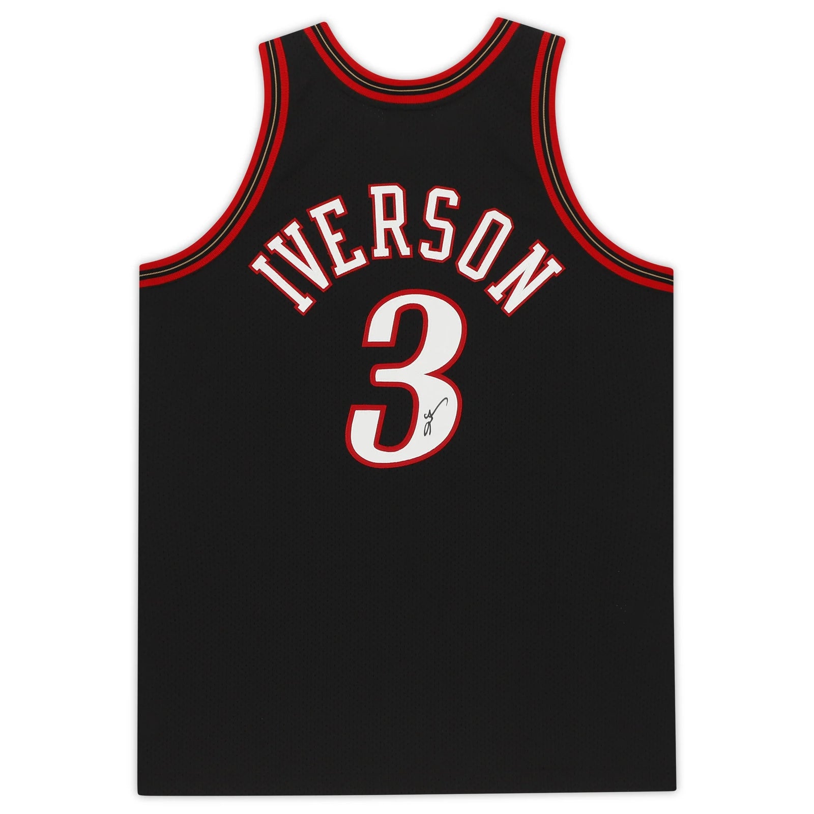 Allen Iverson Signed Philadelphia 76ers Jersey | 1997-98 Mitchell & Ness
