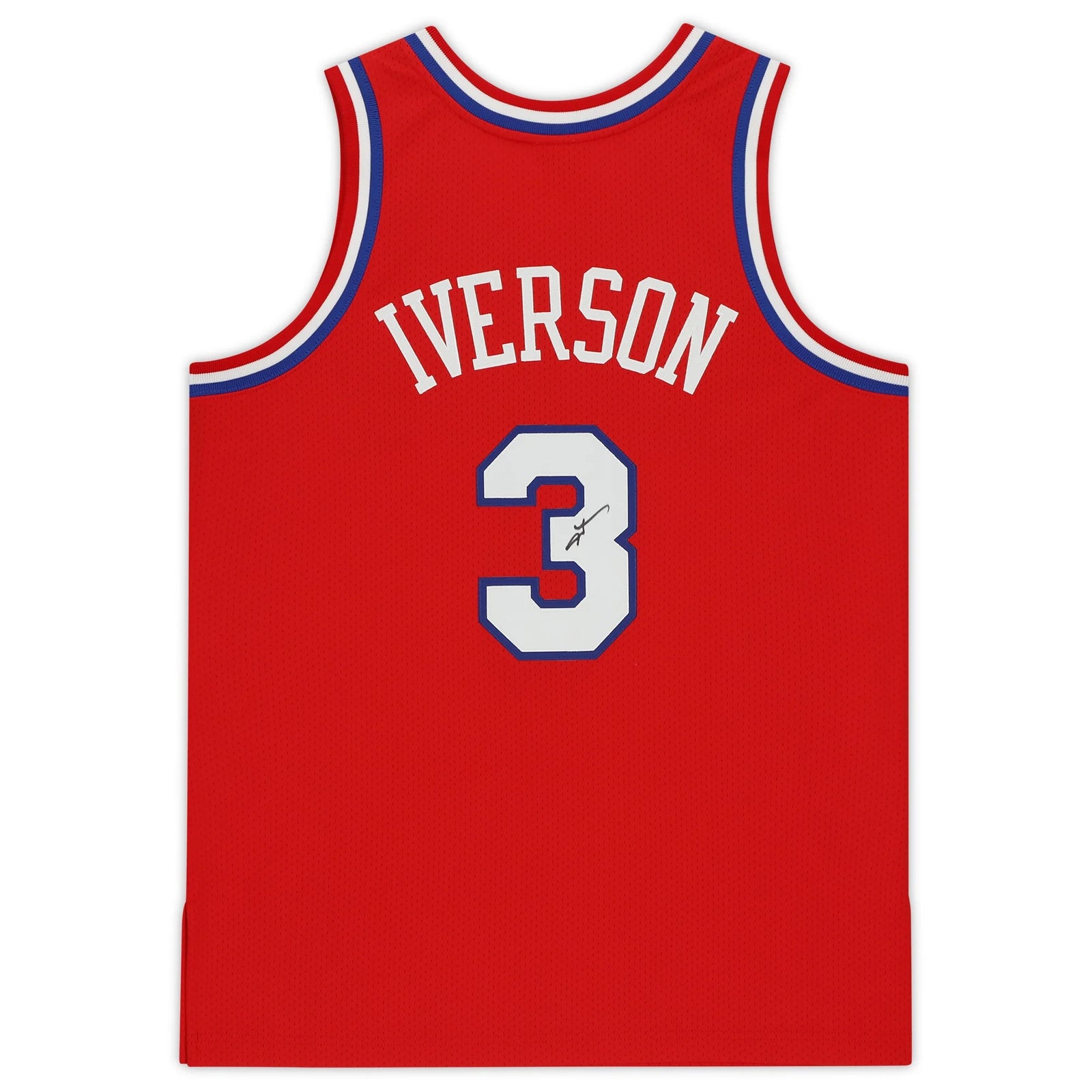 Allen Iverson Signed Philadelphia 76ers Jersey | 2002-03 Mitchell & Ness