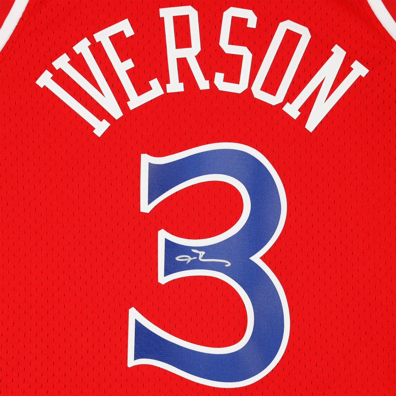 Allen Iverson Signed Philadelphia 76ers Jersey | 1996-1997 Mitchell & Ness