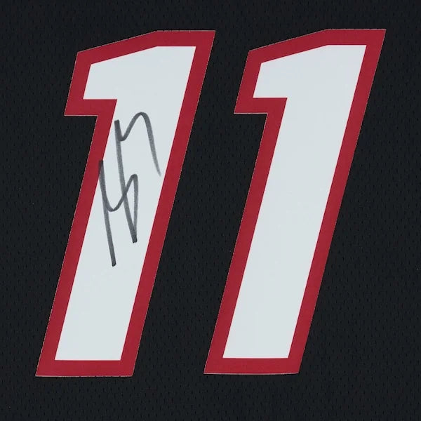 Jaime Jaquez Jr. Signed Miami Heat Black Icon Jersey | Authenticated