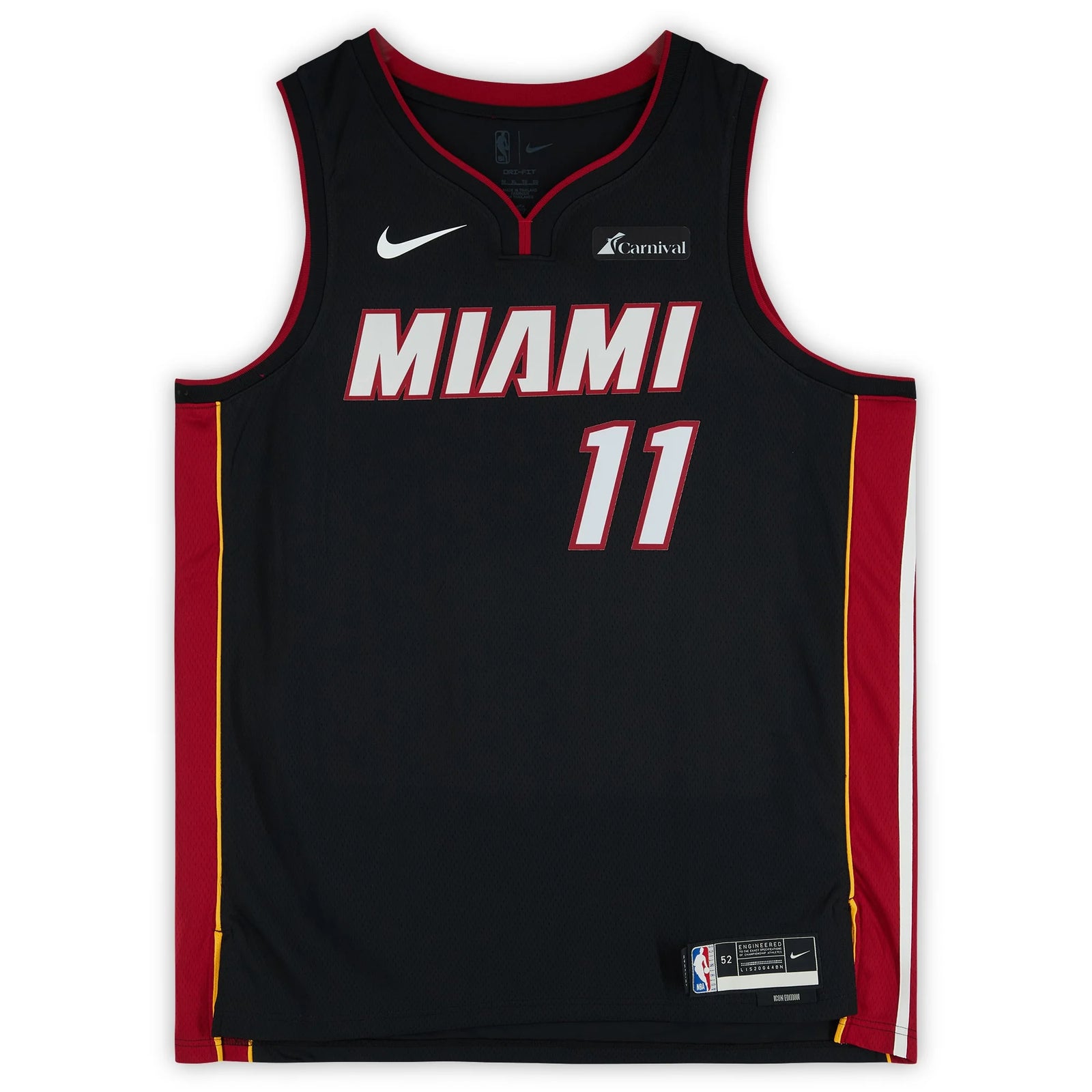Jaime Jaquez Jr. Signed Miami Heat Black Icon Jersey | Authenticated