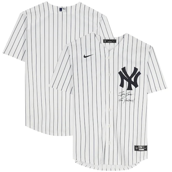 Spencer Jones Signed New York Yankees Jersey | Go Yankees Inscription