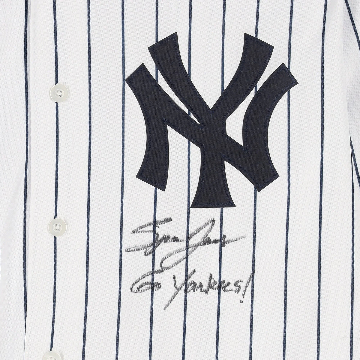 Spencer Jones Signed New York Yankees Jersey | Go Yankees Inscription