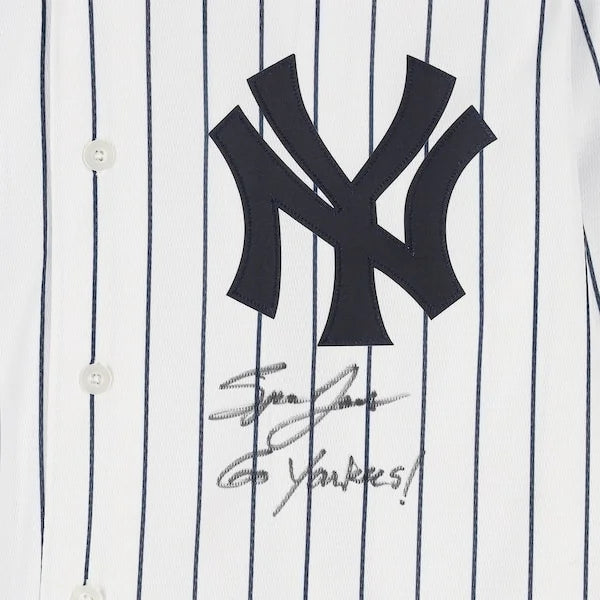 Spencer Jones Signed New York Yankees Jersey | Go Yankees Inscription