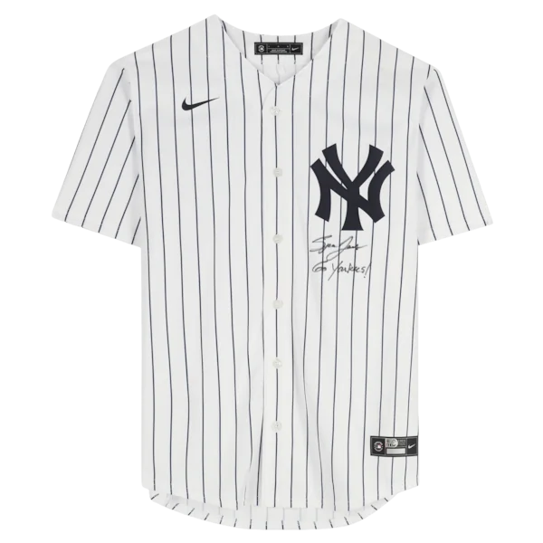 Spencer Jones Signed New York Yankees Jersey | Go Yankees Inscription