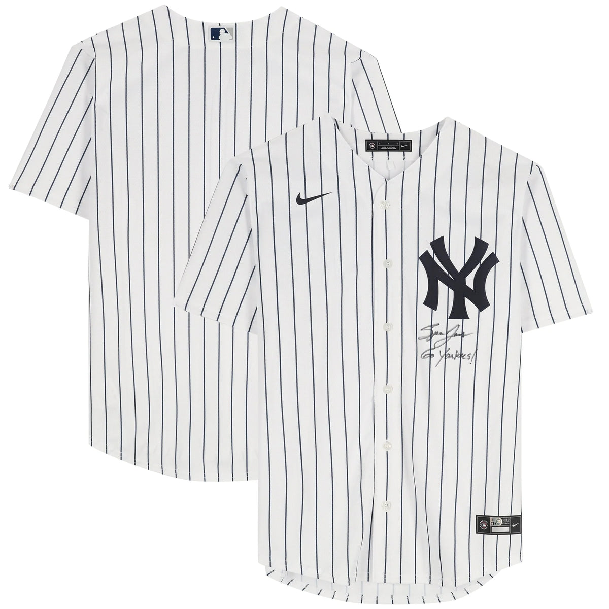 Spencer Jones Signed New York Yankees Jersey | Go Yankees Inscription
